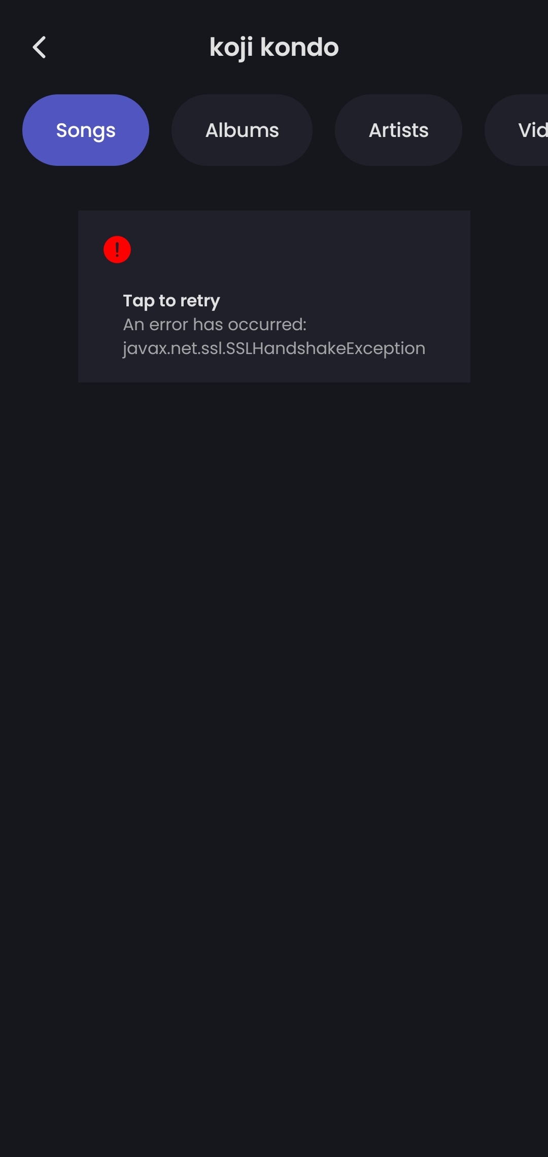 SSLHandshakeException while searching · Issue #344 · vfsfitvnm/ViMusic ...