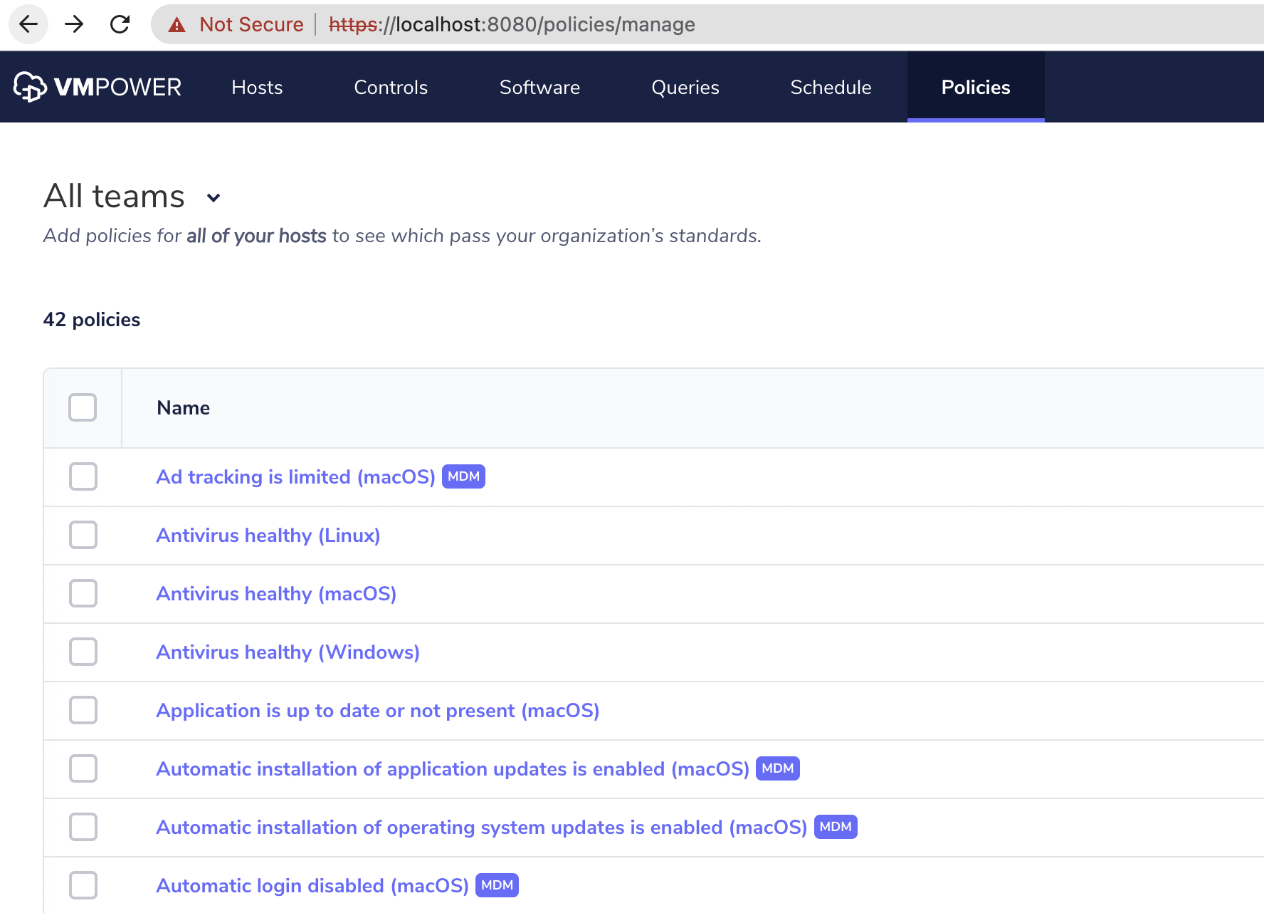 Fleet UI: Inform users when a query or policy requires MDM · Issue ...