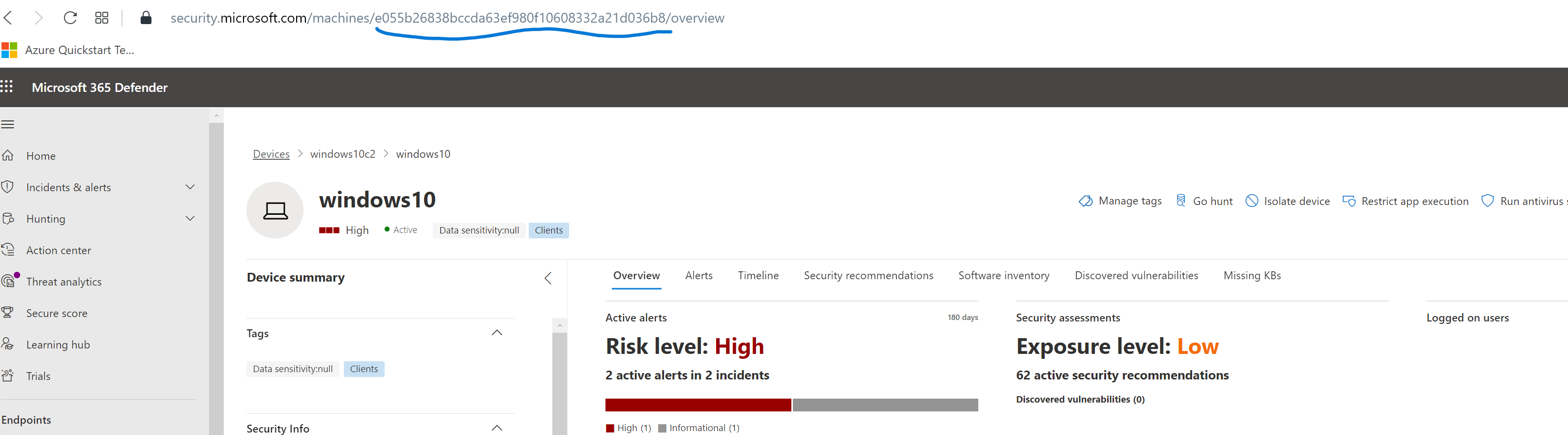 Add Instructions To Find Machine Id From Defender Portal Issue 7477