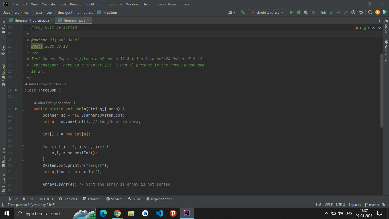 Code redundancy for ThreeSum Problem · Issue #4169 · TheAlgorithms/Java ...