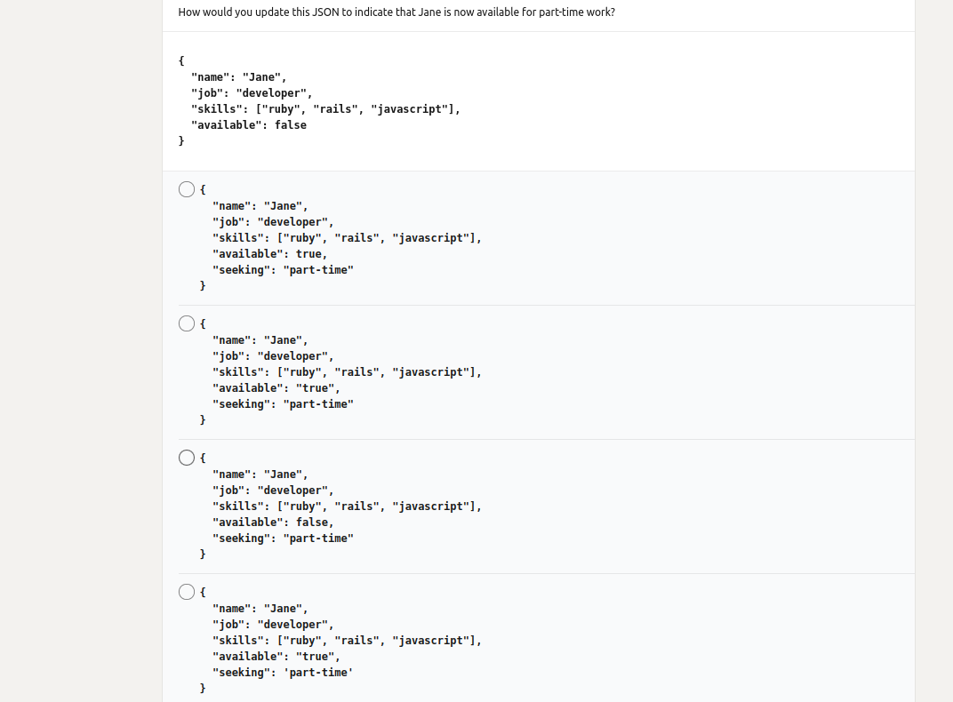 New JSON Question with answer · Issue #5778 · Ebazhanov/linkedin-skill ...