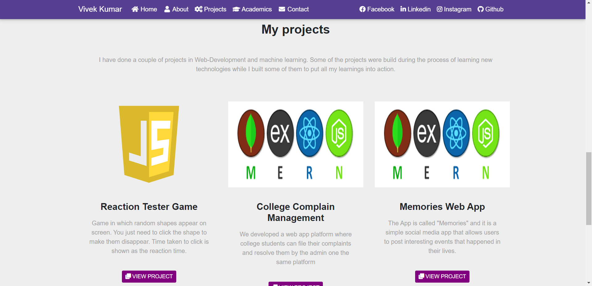 GitHub - dreamvivek1/Portfolio-website
