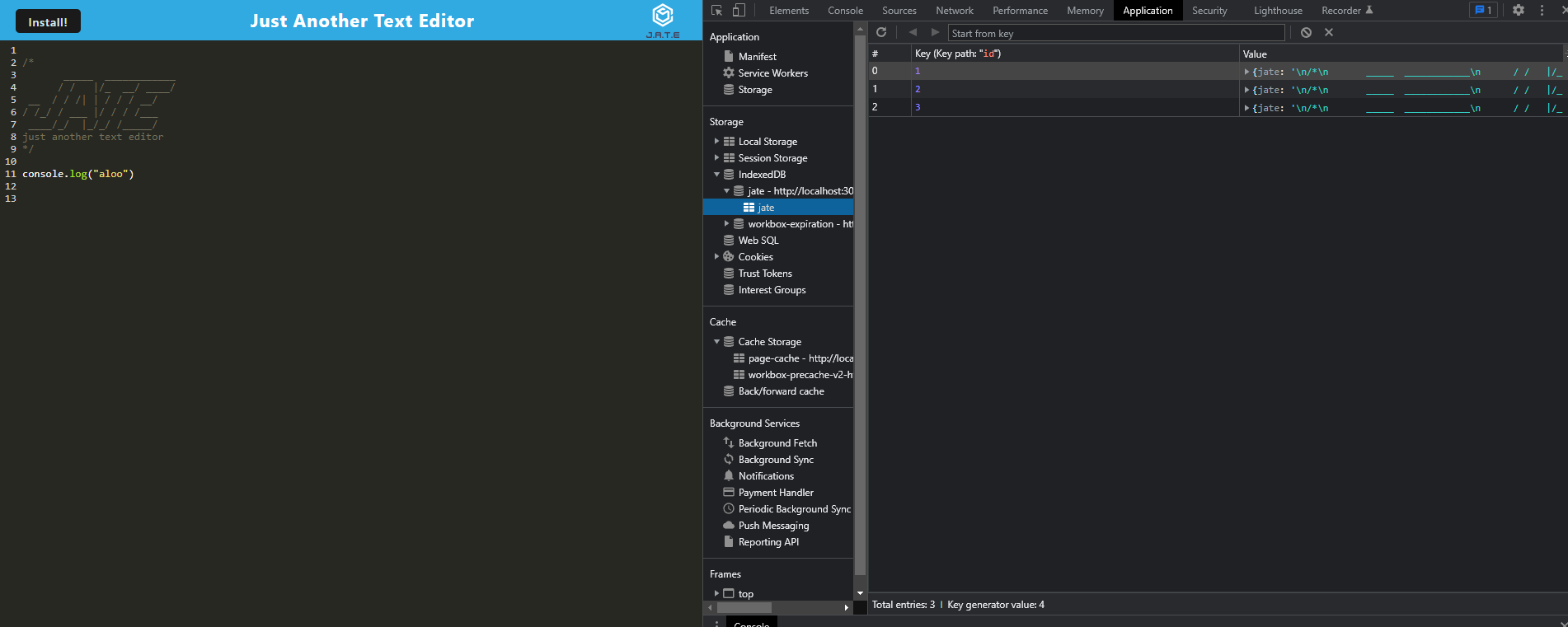 GitHub rubbertoe64/pwatexteditor PWA Text Editor