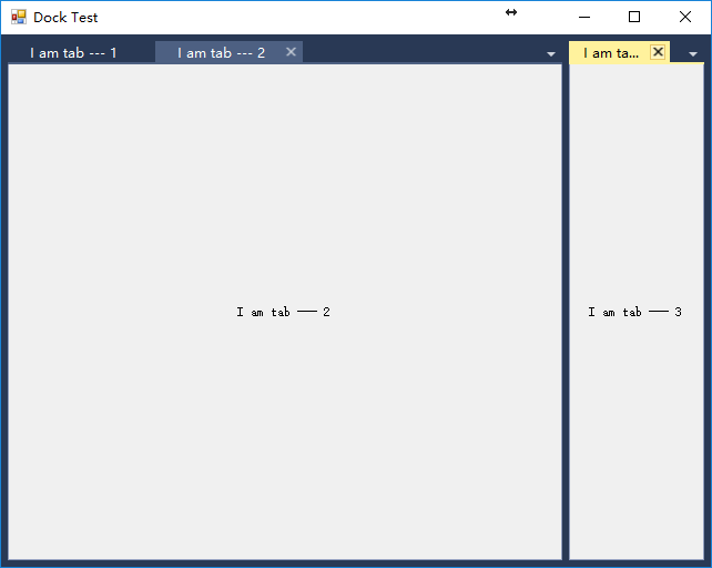 The close button on the tab does not respond after panel width is ...