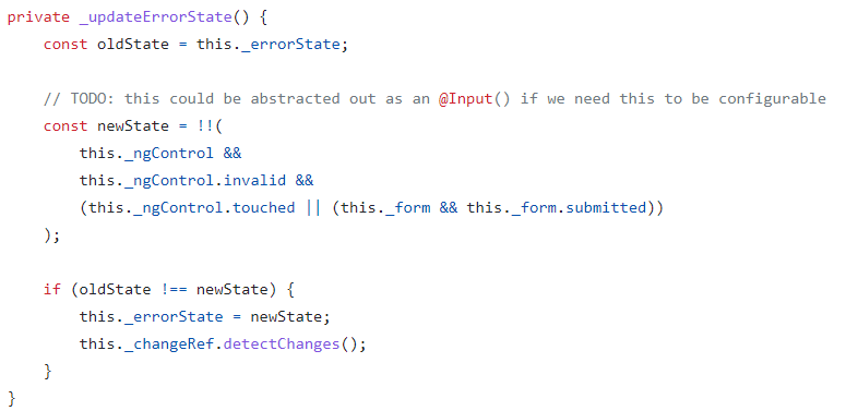 Form Field Validation Error when control is dirty · Issue #2183 ...