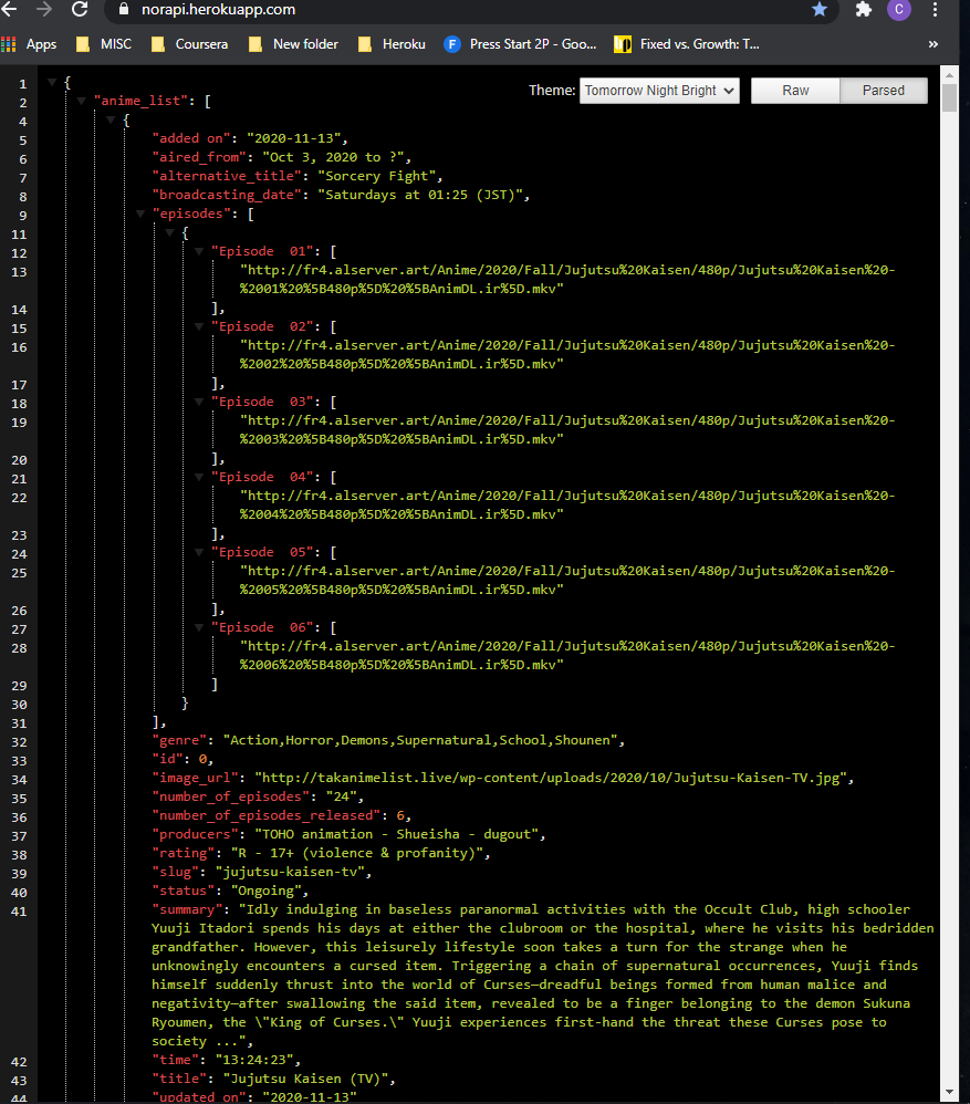 GitHub - noornee/norapi: a json api