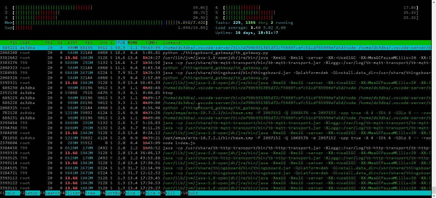 [Question] How to configure Thingsboard to make use of more server ...