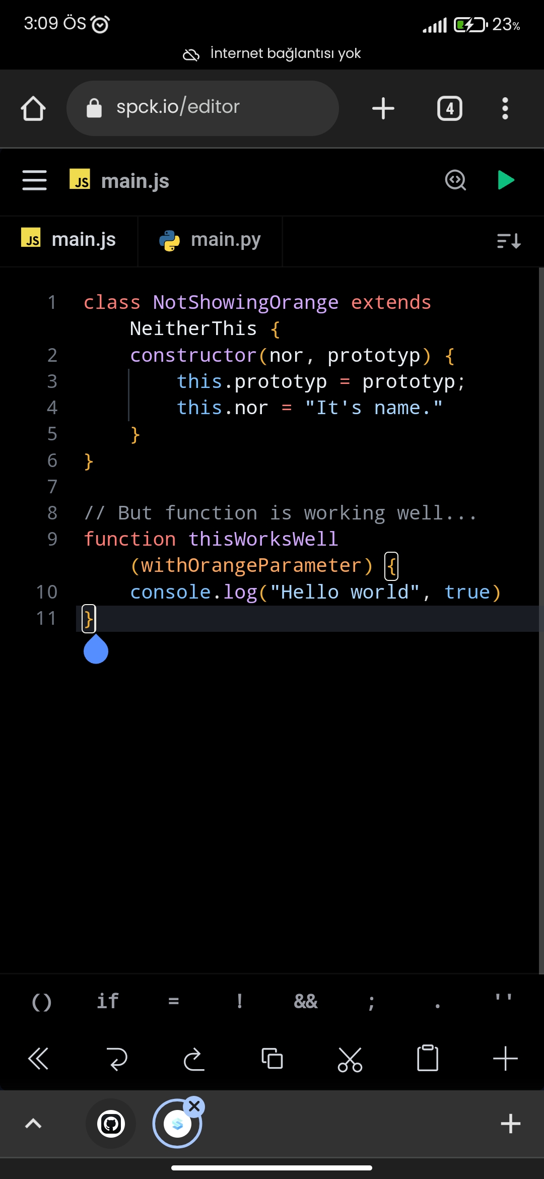 Syntax Highlights does not work right at all... · Issue #575 · spckio ...