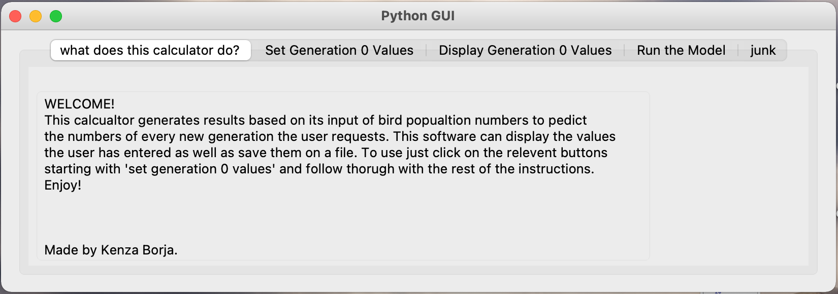 GitHub - kenza-borja/Bird-Generation-Calculator: A birds generations ...