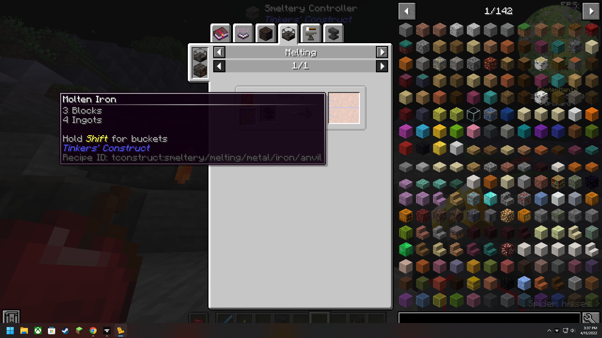 [Feature]: Edit Anvil Melting. · Issue #3042 · AllTheMods/ATM-6 · GitHub