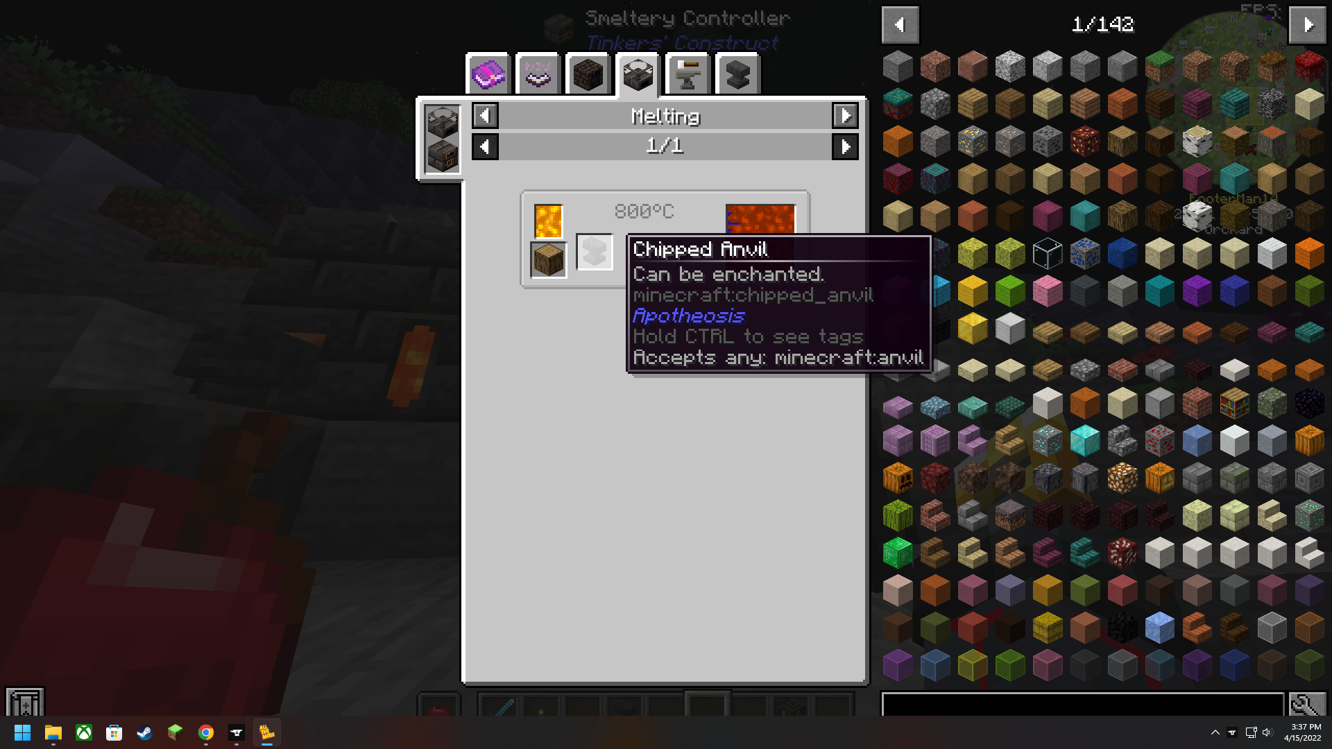 [Feature]: Edit Anvil Melting. · Issue #3042 · AllTheMods/ATM-6 · GitHub