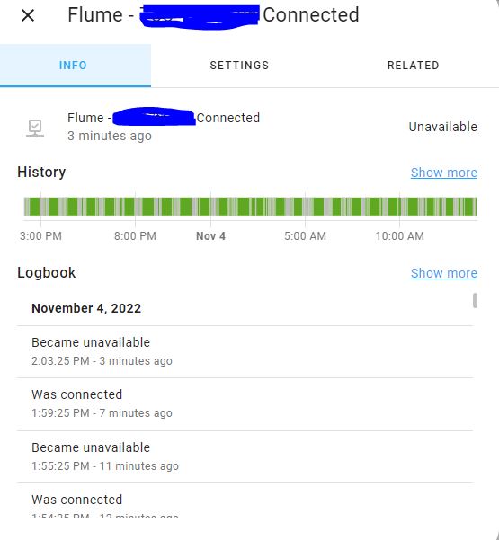 Error fetching flume data · Issue 81577 · homeassistant/core · GitHub