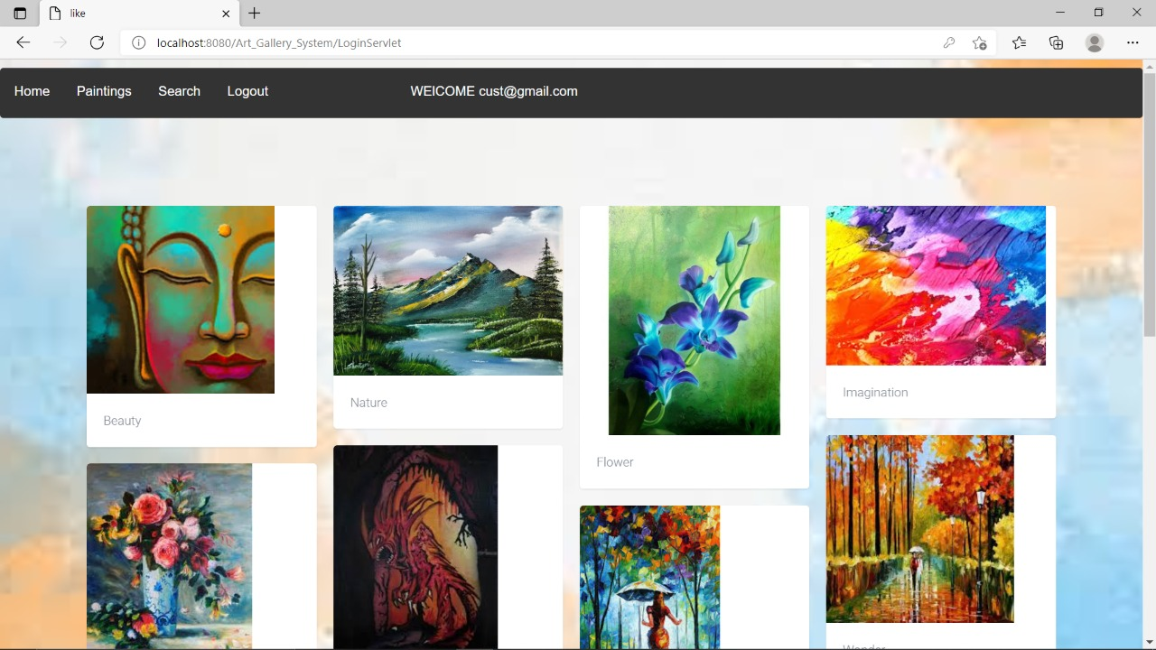 GitHub - yashwanthraghupati/Art-gallery