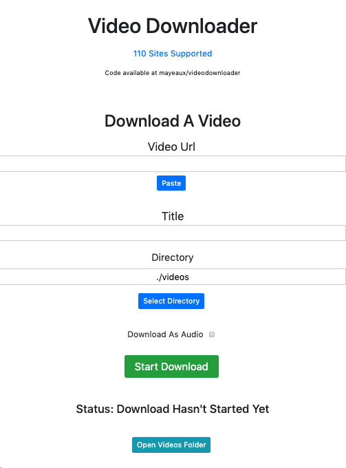 youtube video downloader for mac github releases