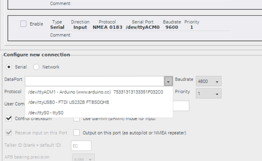 Serial ports not recognized. · Issue 2528 · OpenCPN/OpenCPN · GitHub