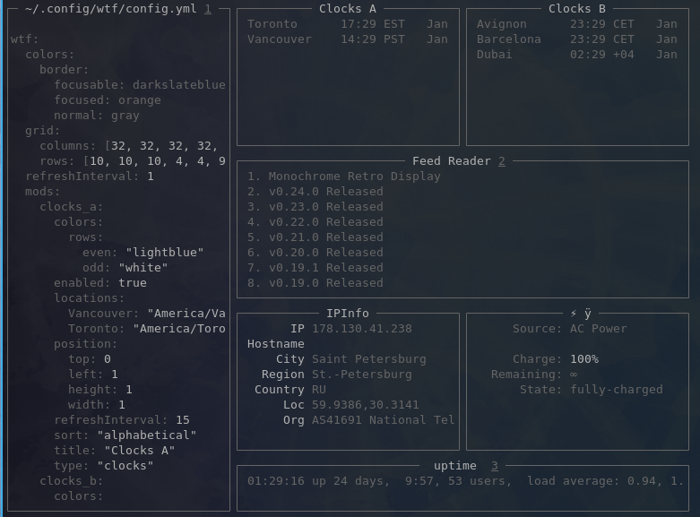 Colors does not work under gnu screen · Issue #822 · wtfutil/wtf · GitHub