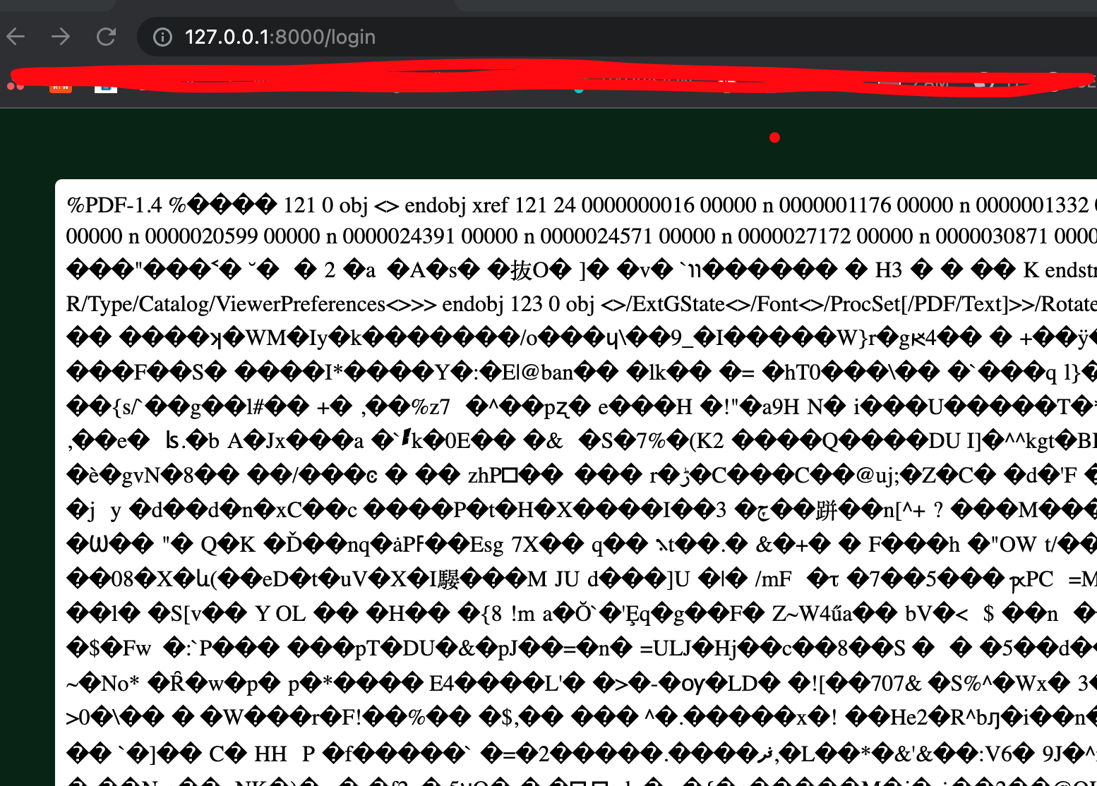 Redirect via redirect()>intended() to a file download not working after relogin · Issue 472