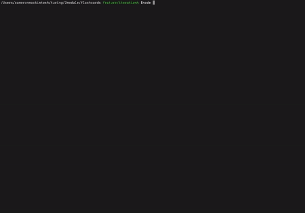 GitHub - cbmackintosh/flashcards: Flashcards starter kit
