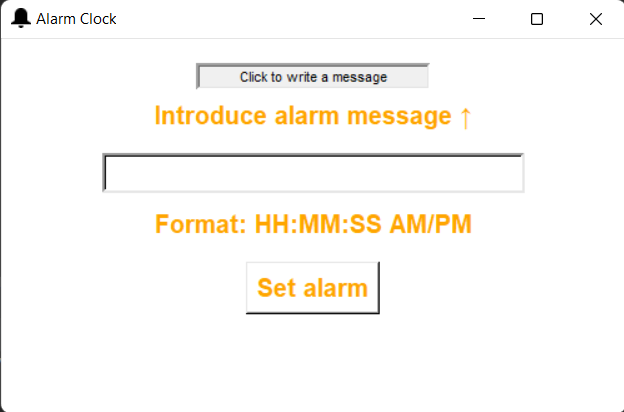GitHub - pauladam2001/AlarmClock: Python-based simple Alarm Clock ...