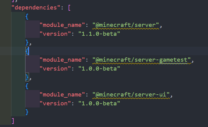 Need to update the writing method of the scripting API in manifest.json ...