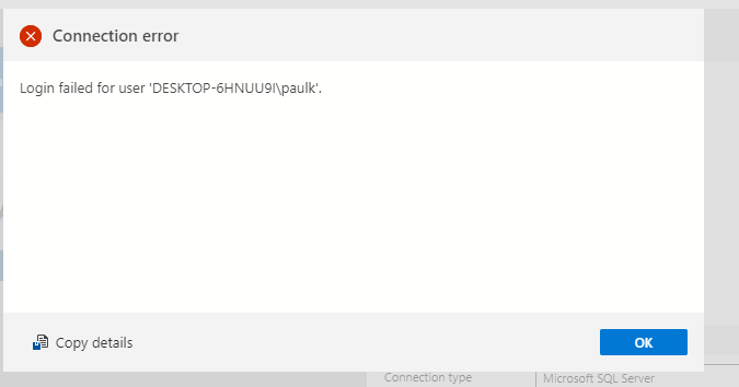 Connection Error Issue 17752 Microsoft Azuredatastudio Github Connection Error Issue 17752 Microsoft Azuredatastudio Github