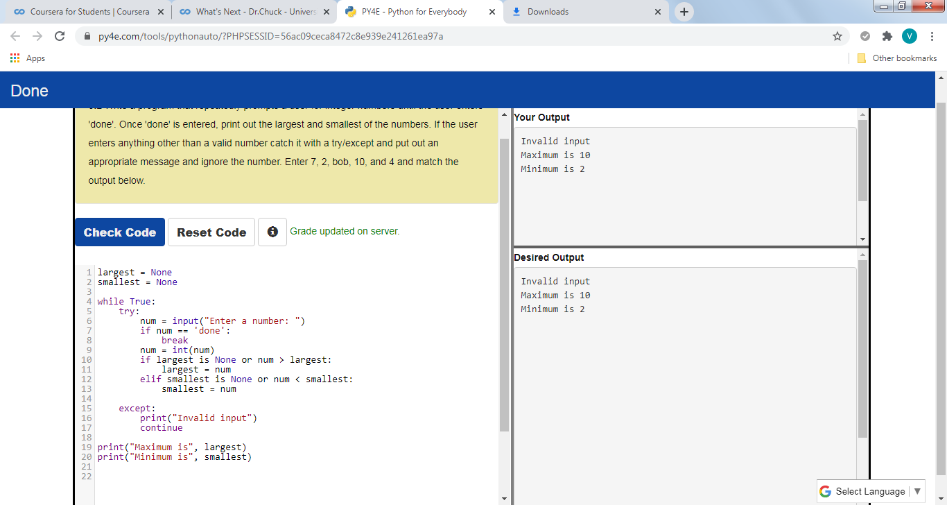 Write a program that repeatedly prompts a user for integer numbers ...