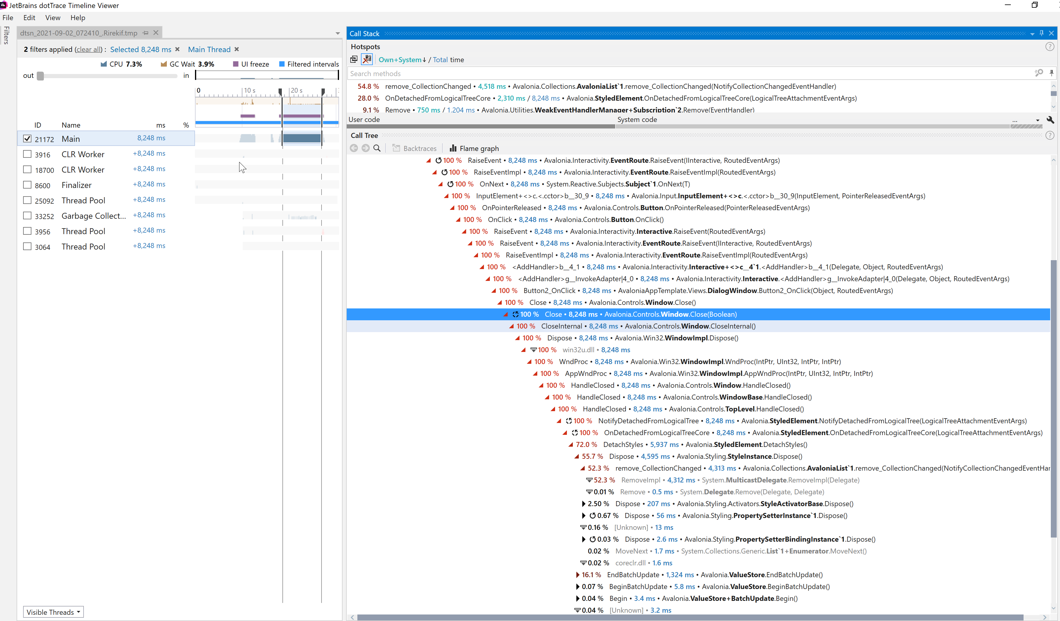 Bad performance on removing View from Visual/Logical Tree · Issue #6535 ...