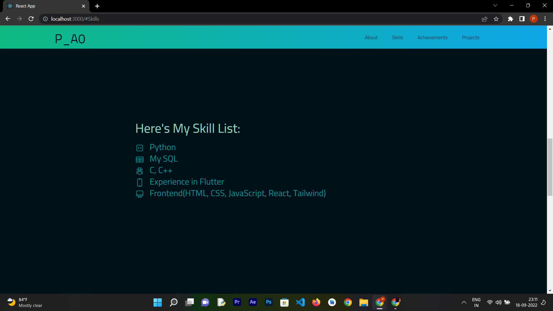 GitHub - Pritesh-0/Portfolio-Website: My Portfoilo Website