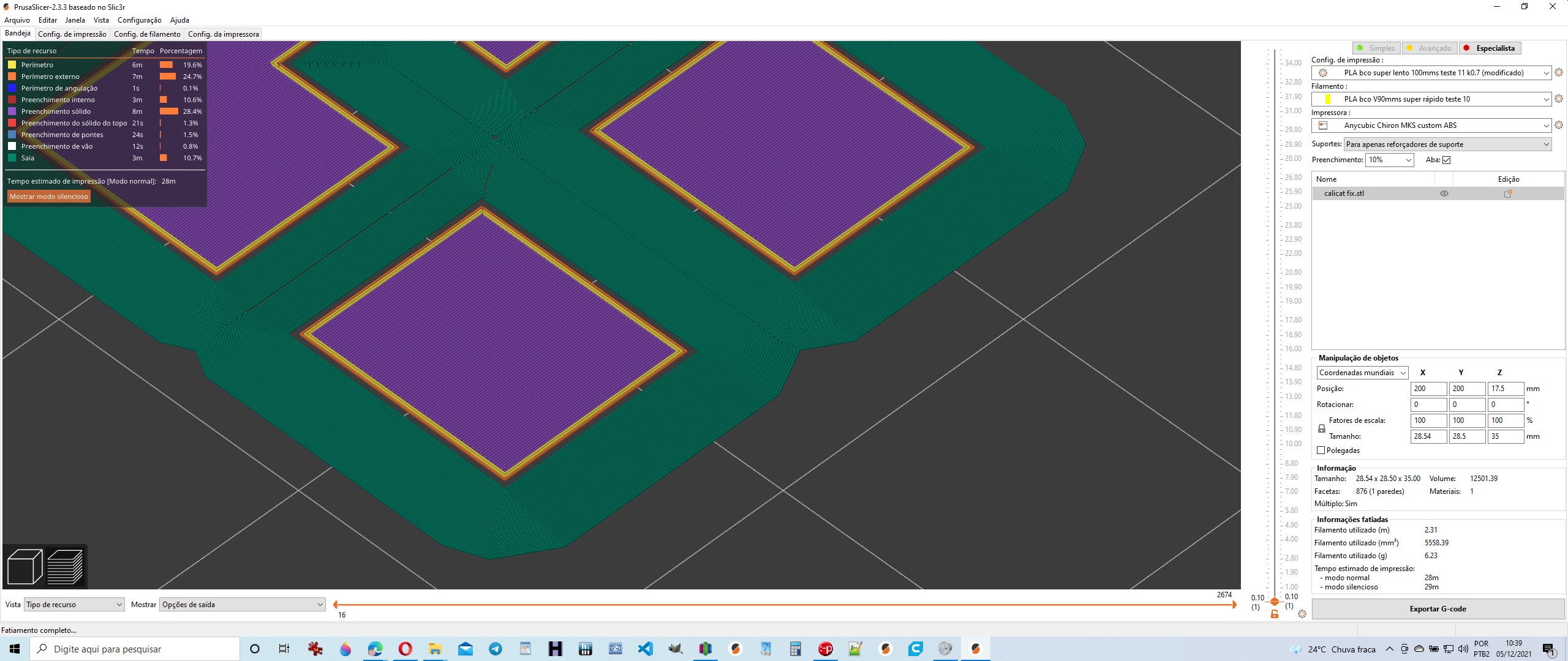 height of first layer affects wall thickness too. · Issue #7426 ...