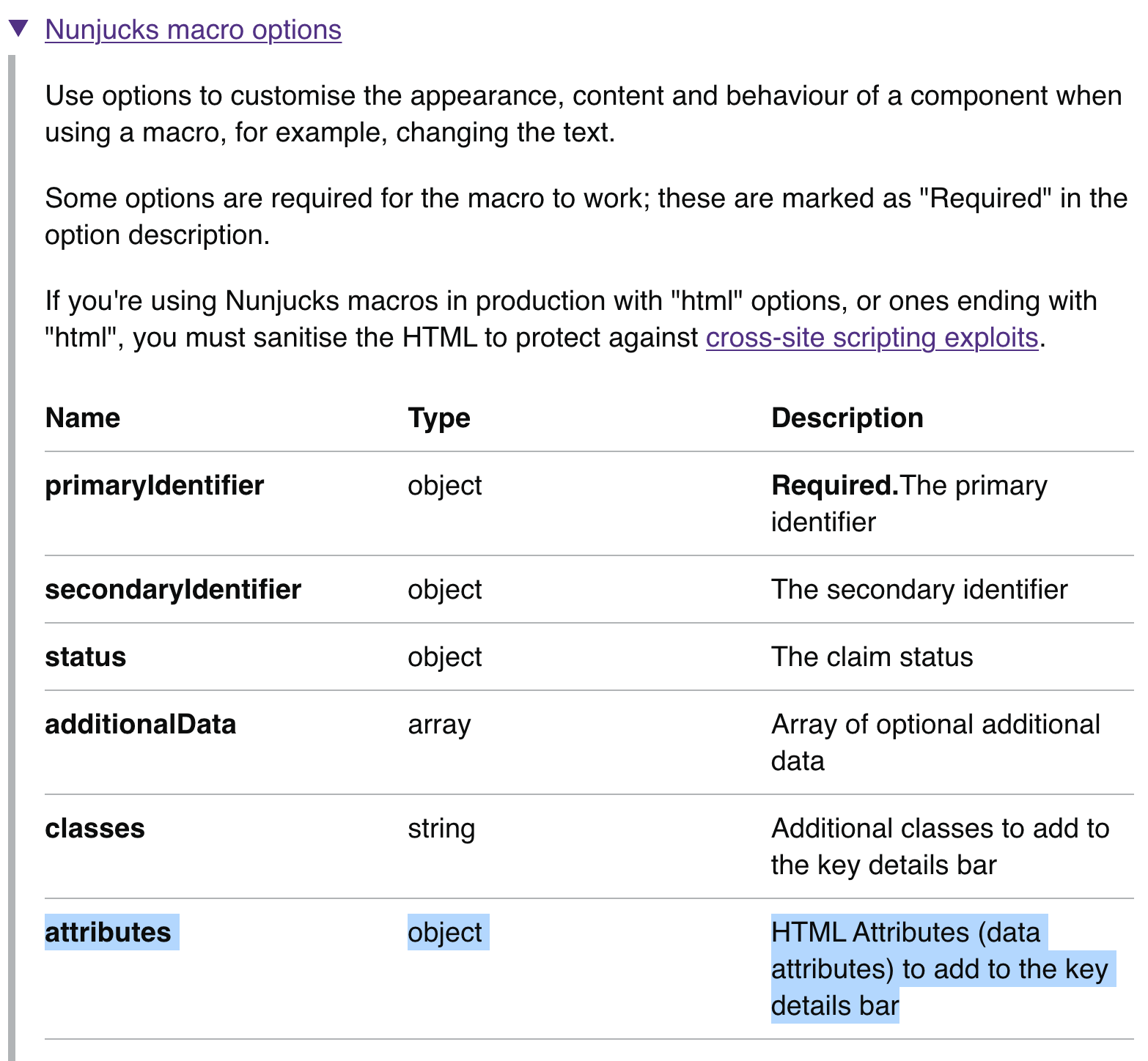Nunjucks how to add attributes guidance · Issue #515 · dwp/design ...