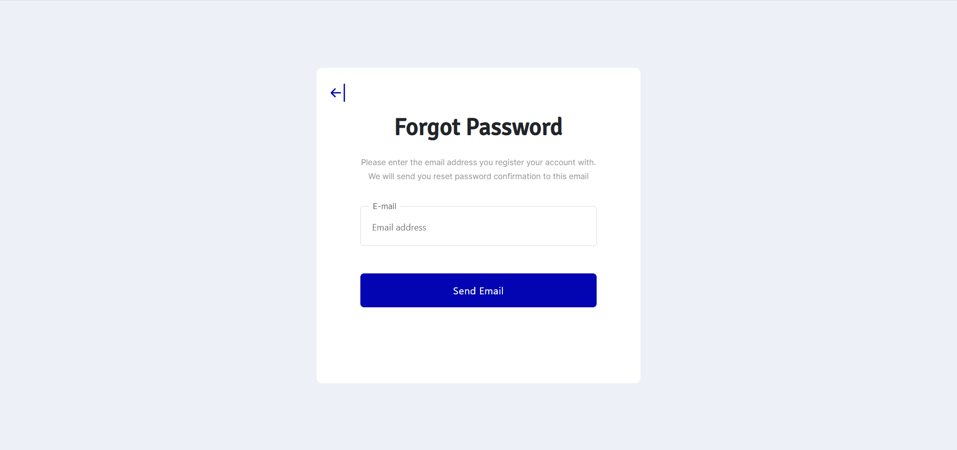 forgotPassword