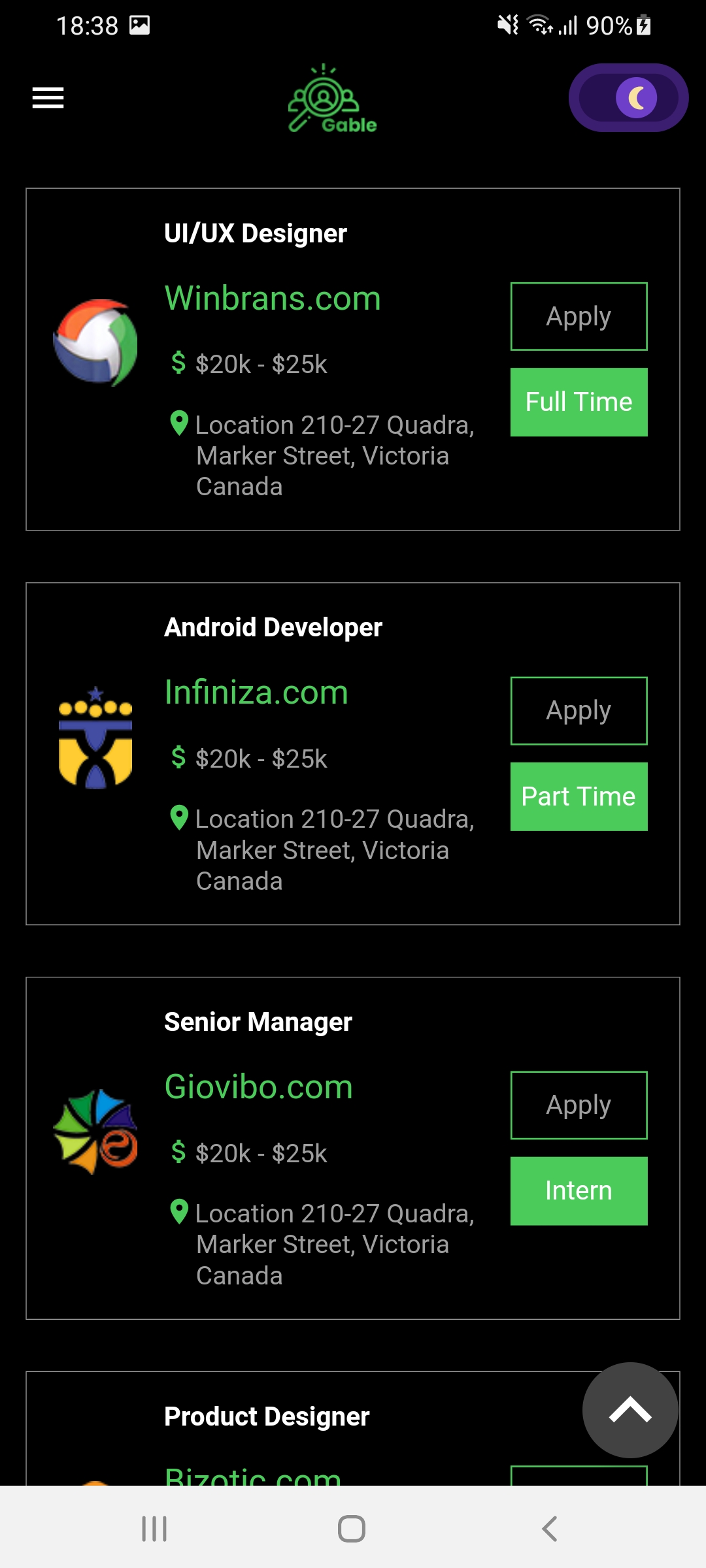 GitHub - anishghale007/Gable-UI: UI clone of a template from ...