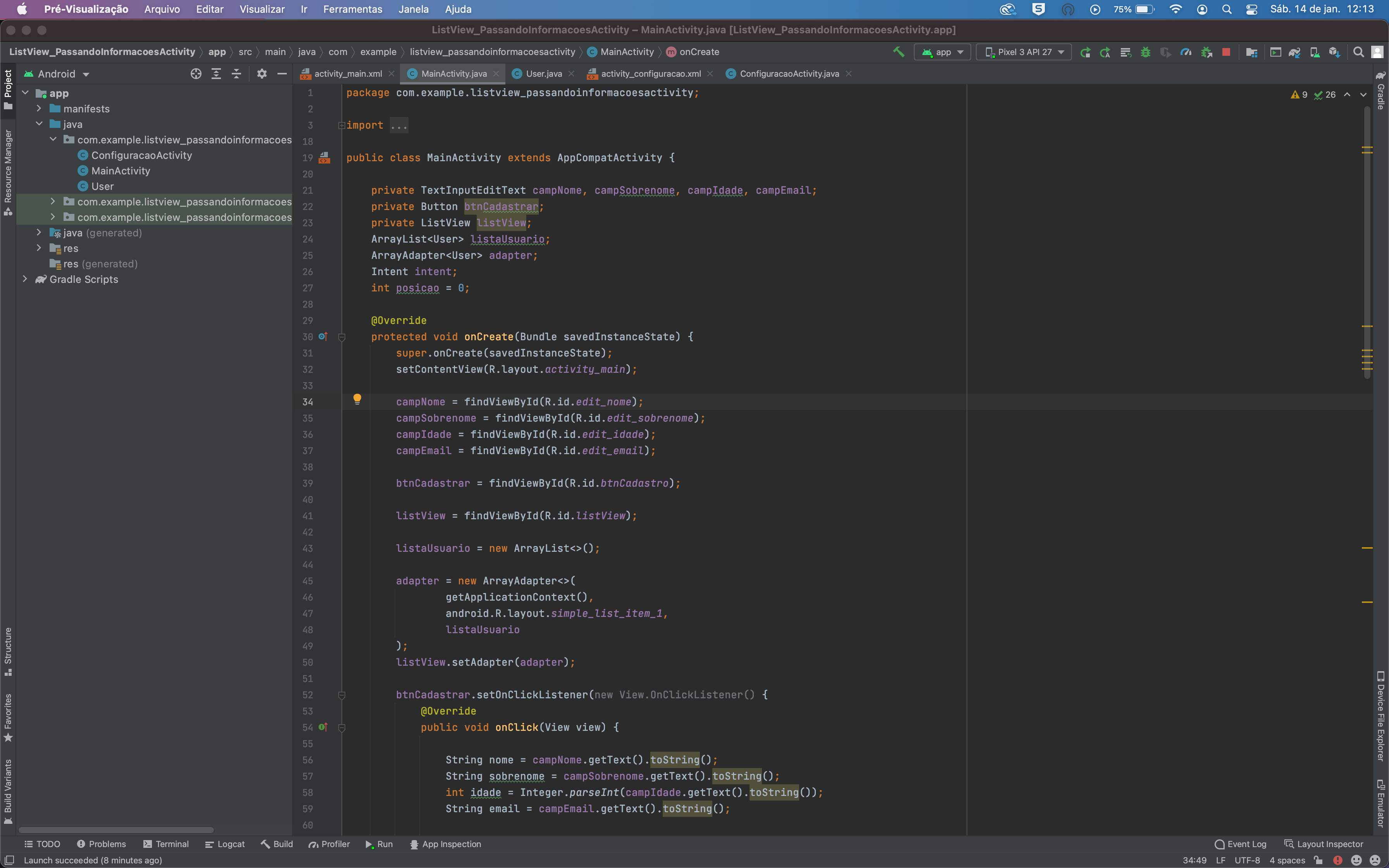 GitHub - brunobordindev/listview_passando_info_activity