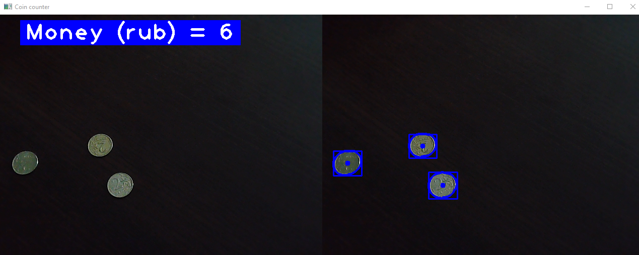 GitHub - aospitsin/coin-counter: Detecting coins on the table and ...