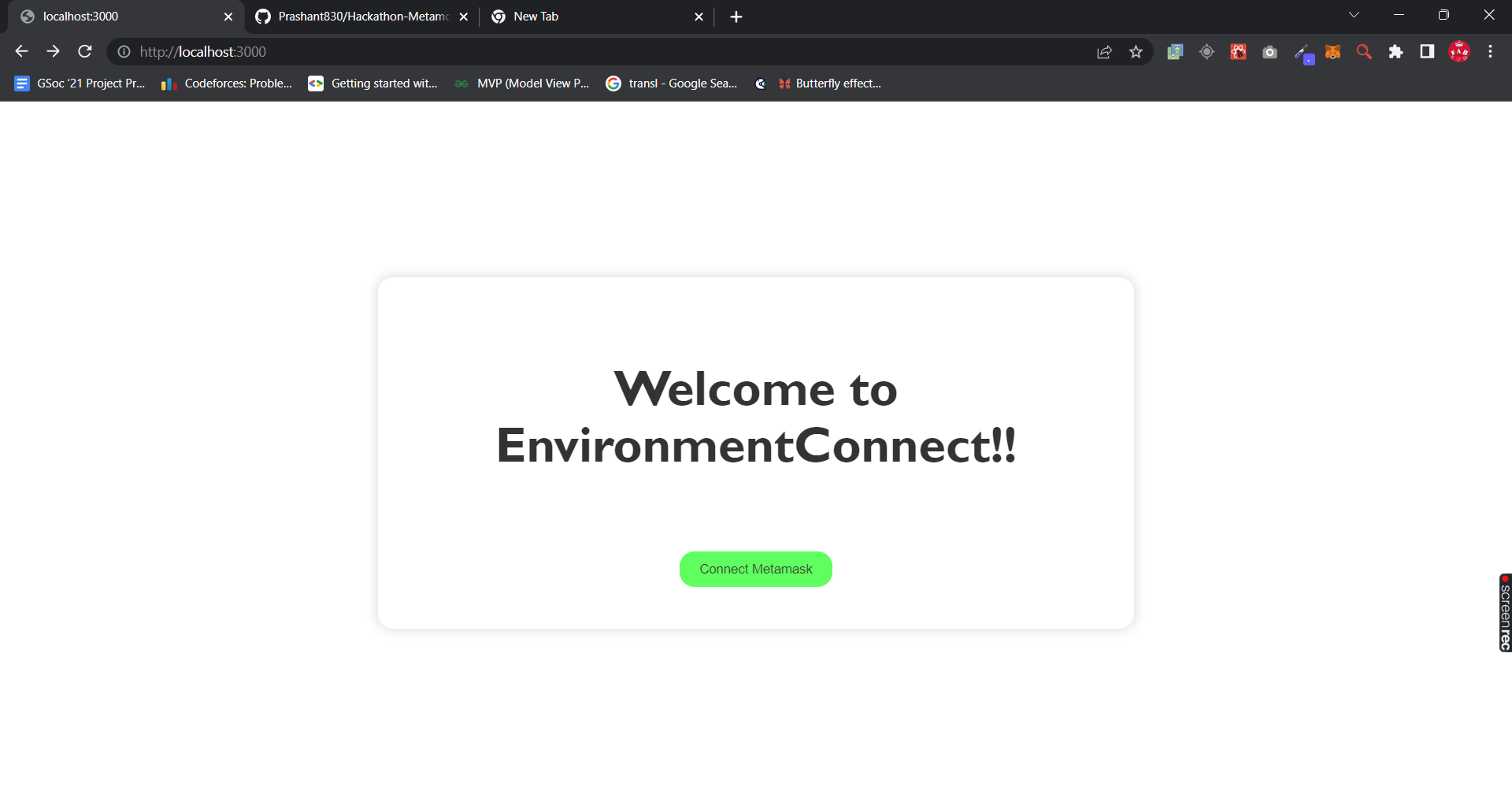 GitHub - Prashant830/EnvironmentConnect