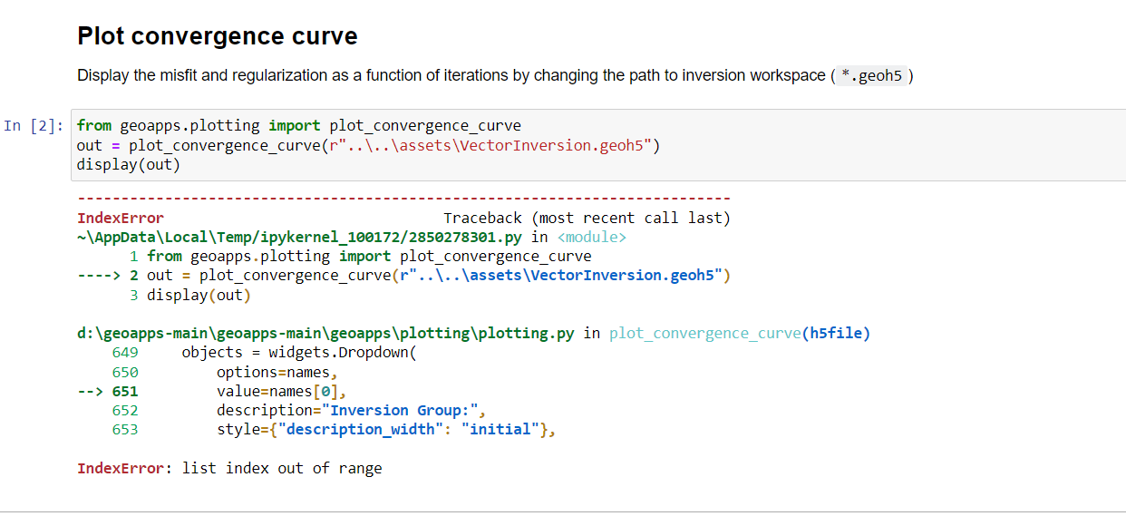 Convergence plot app · Issue #281 · MiraGeoscience/geoapps · GitHub