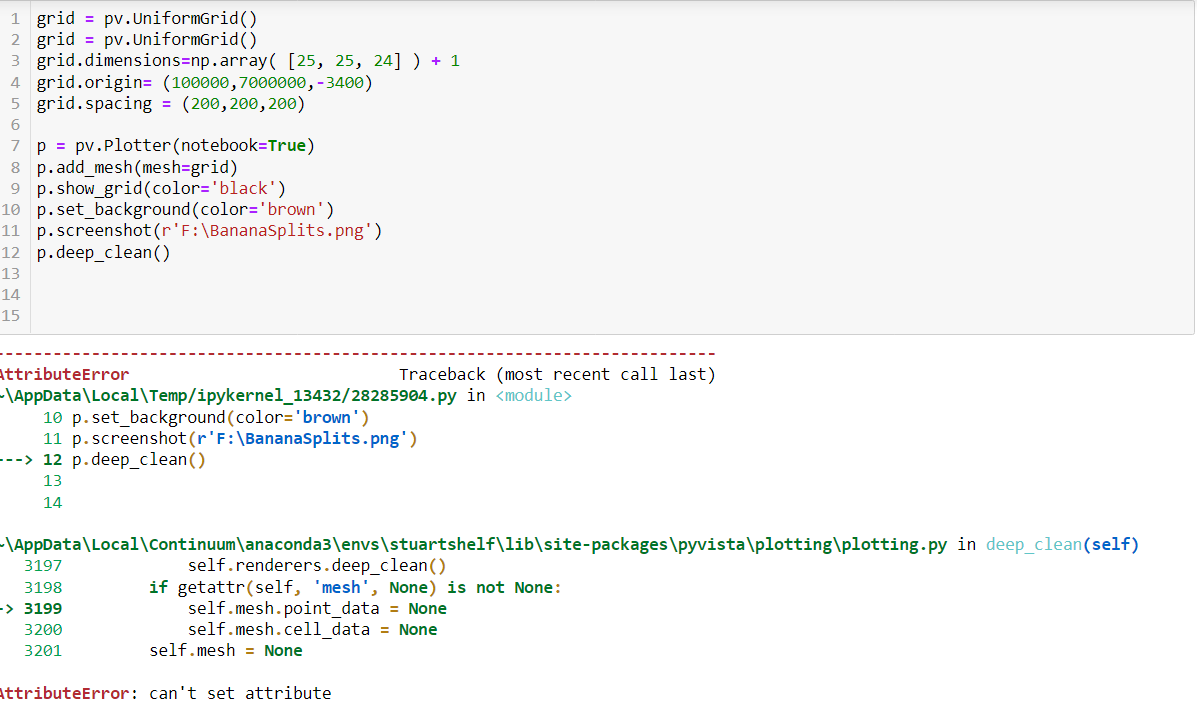 Memory Leak Using Plotter and Screenshot · Issue #2252 · pyvista ...