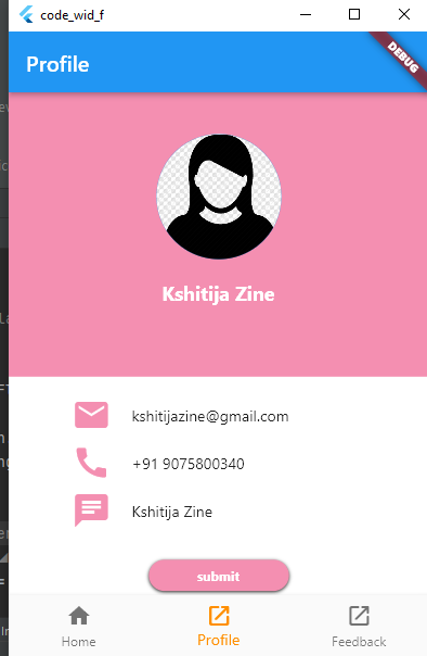 GitHub - kshitijazine/blog-app: flutter application created using ...