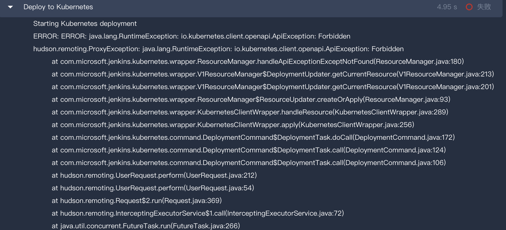 Dom3 Deployment Fail ks3 pipeline failed to deploy images to k8s · Issue #3197 · kubesphere ...