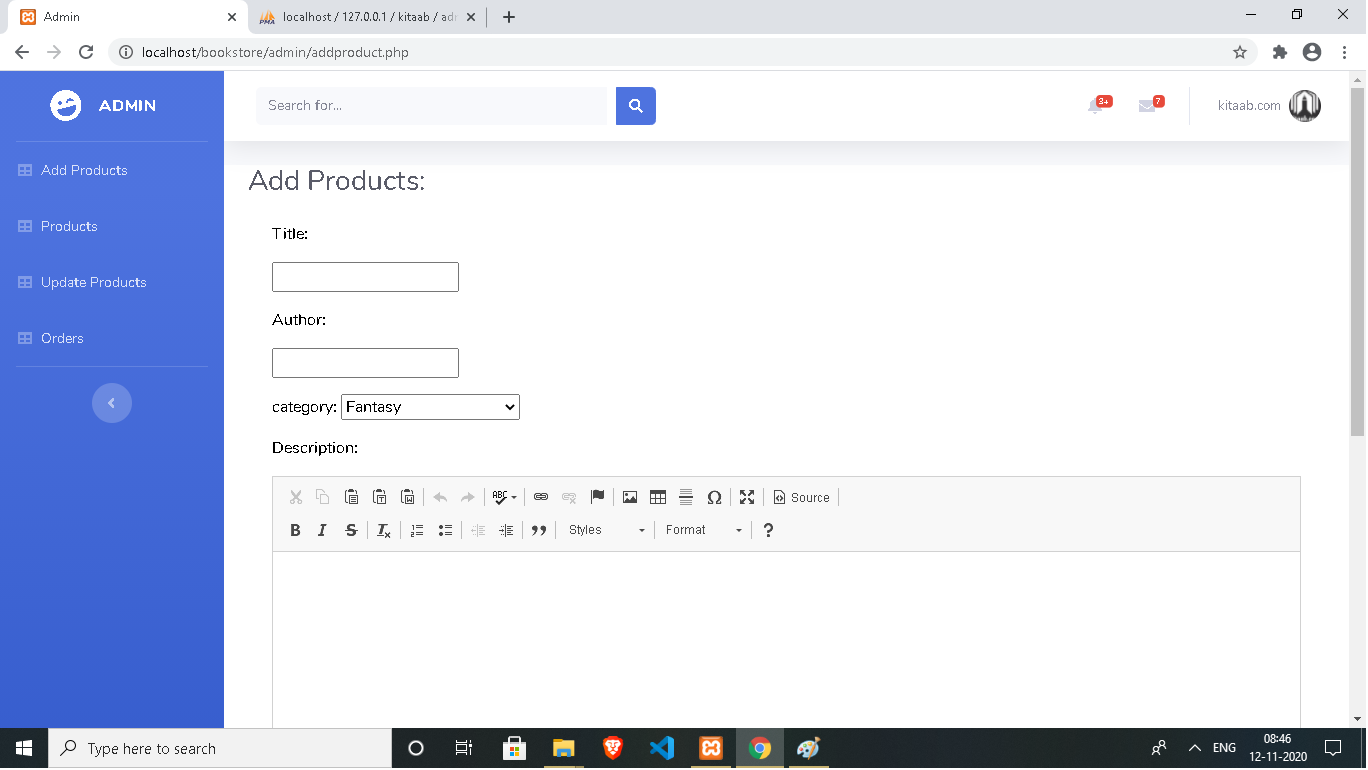 GitHub - phoenix-master/ONLINE_BOOKSTORE-Ecommerce-Webseite: a complete ...