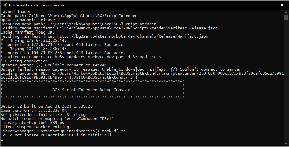 No match found for mapping? · Issue #66 · Norbyte/bg3se · GitHub