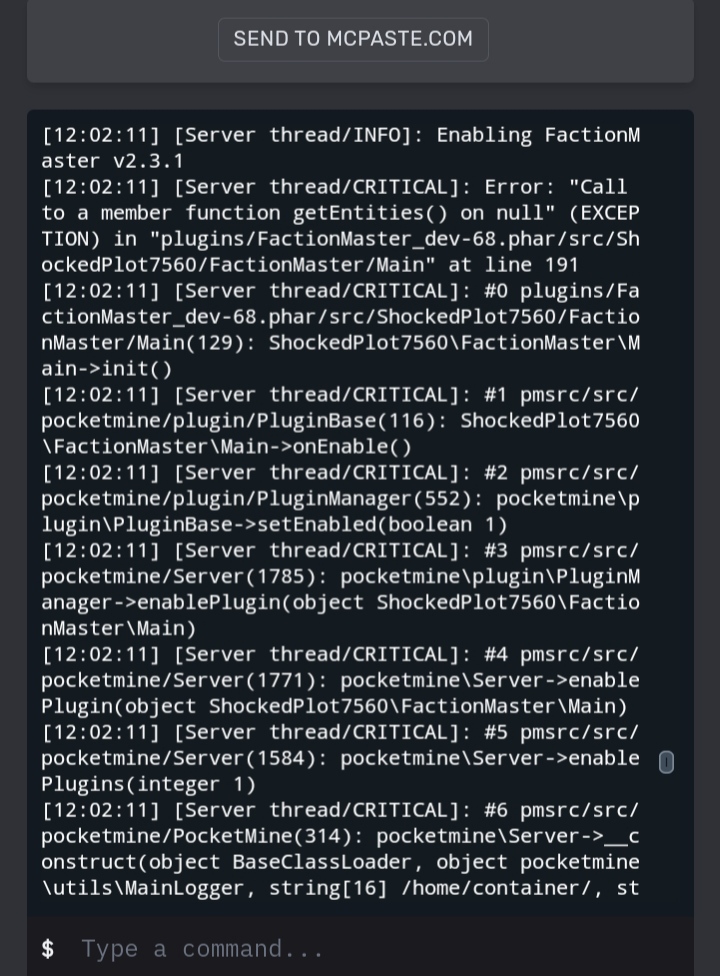 Error · Issue #32 · FactionMaster/FactionMaster · GitHub