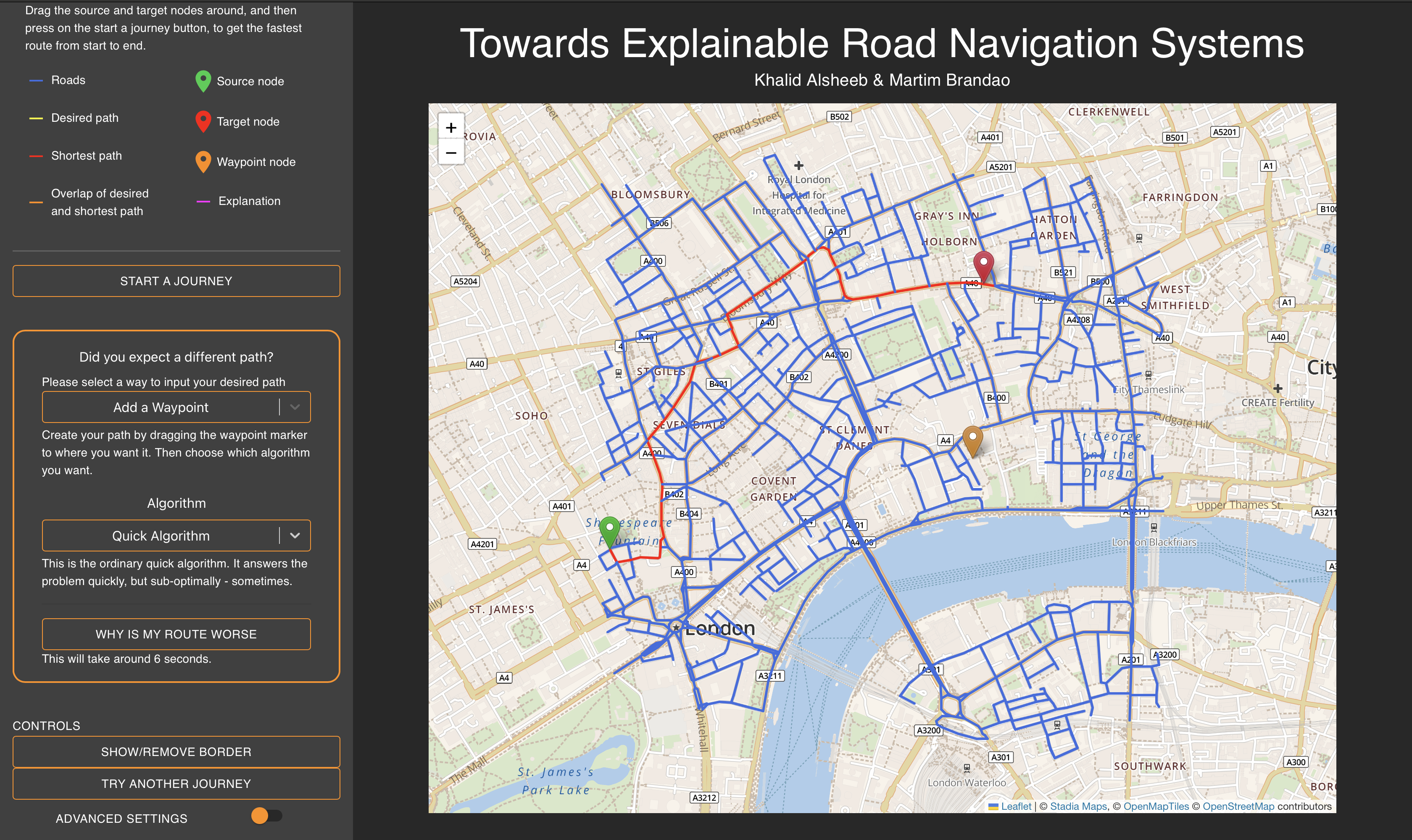 GitHub - khalid-alsheeb/explainable-road-navigation: Towards ...