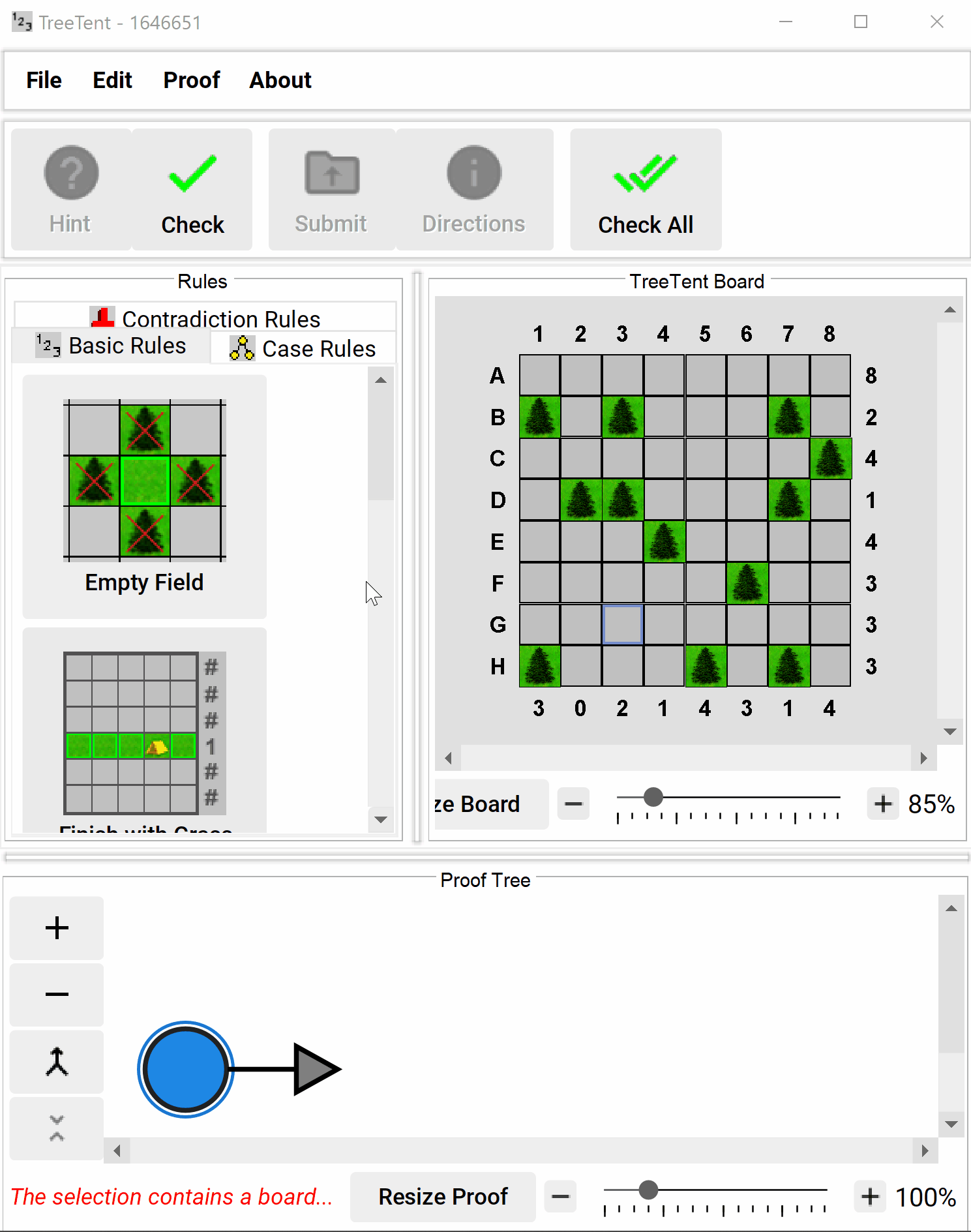  bug able to change treetent puzzle goals while solving it issue