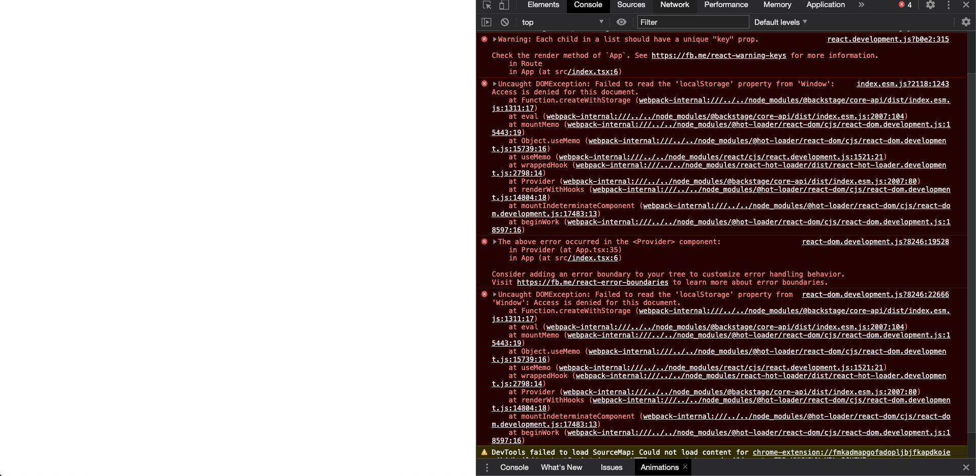 Unable to create local setup · Issue #3163 · backstage/backstage · GitHub