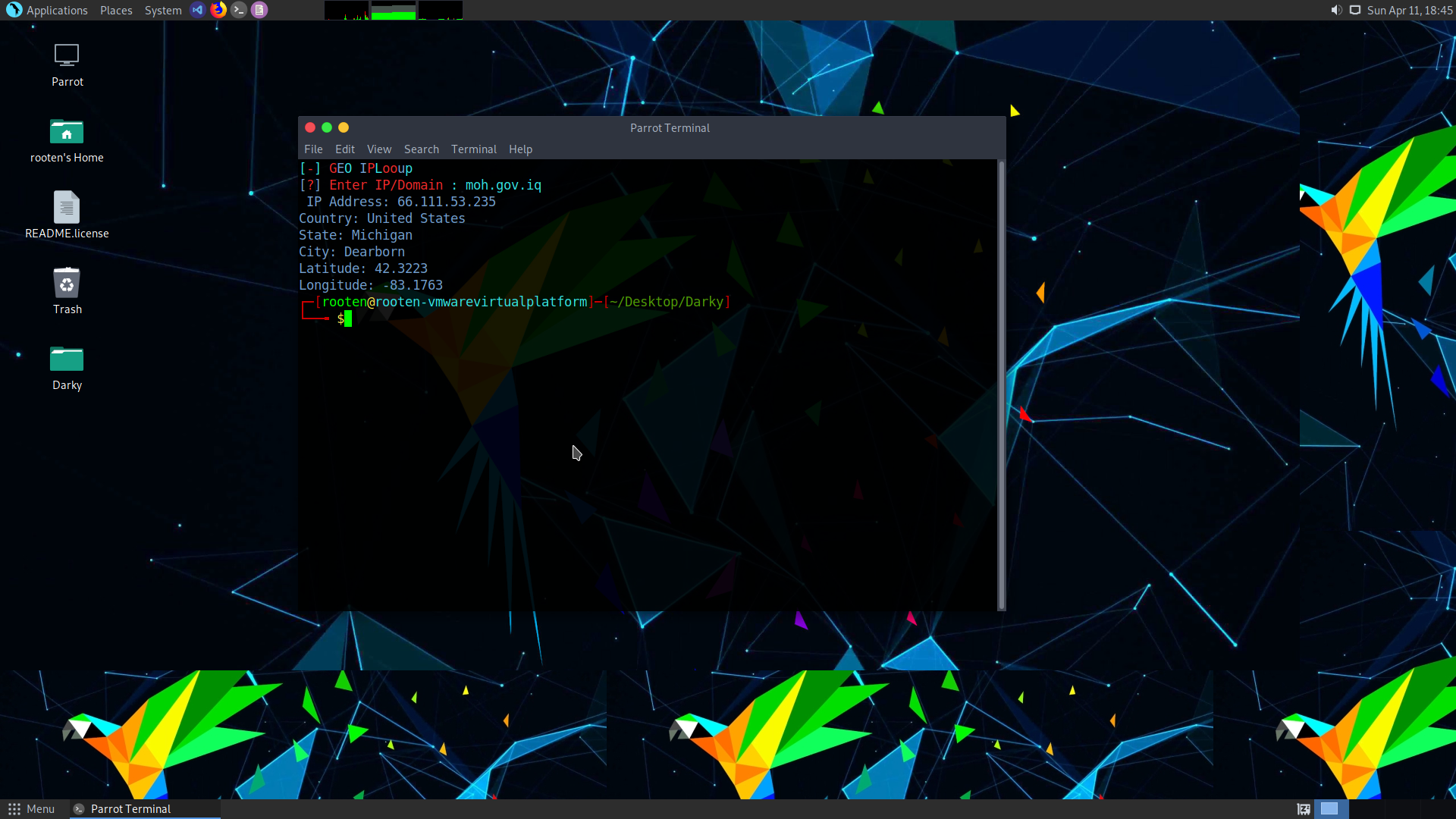 GitHub - 04fq/Darky: Hacker Target For Domain/IP Looking up