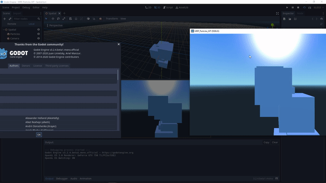 Particles 3d not animated in Multithreaded Render in 3.2 · Issue #43483 ...