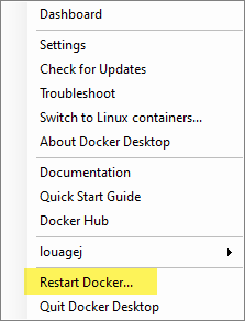 Docker failed to restart · Issue #11222 · docker/for-win · GitHub
