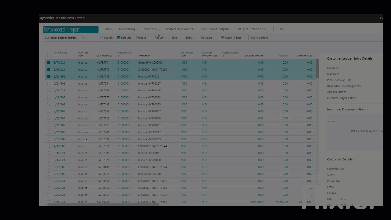 Temporary table (global variable) in report not saved in preview ...