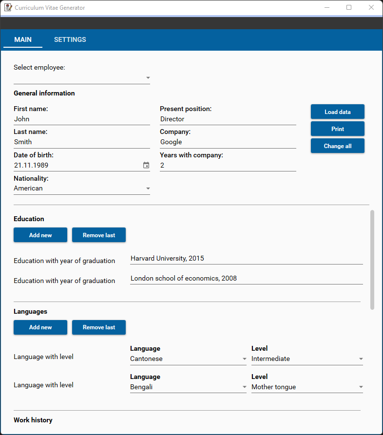 GitHub - DevCrafts/ResumeMachine: Resume generator for creating clean ...